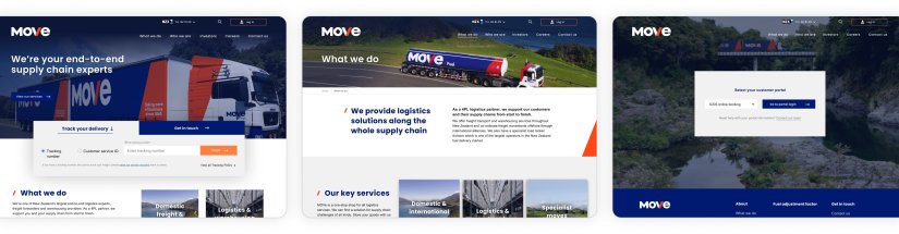 Move Website Examples